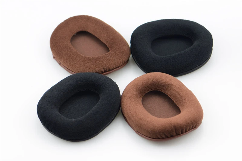 Velvet Velour OVAL Ear pads cushion replacement for ATH M40 ATH M50