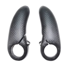 3K Finish MTB Carbon Bike Bar Ends Full Carbon Fiber Mountain Handlebar Bar Ends