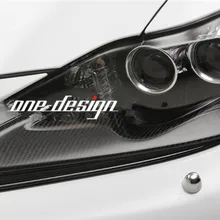 LX-MODE стиль высокое качество все реальные углеродное волокно передние фары губы брови планки для LEXUS IS200t IS250 2013