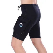 Высококачественная Роскошная мода плюс размер 3XL мужские плавки премиум класса мужские 3 мм для подводного плавания из неопрена костюм Сноркелинг брюки от Гидрокостюма# D