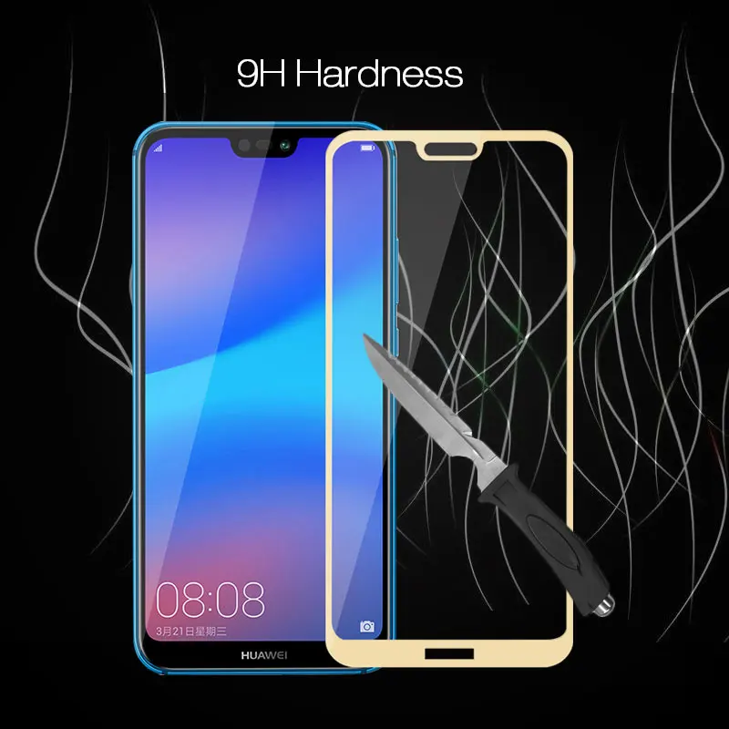 

HD Protective Tempered Glass For Huawei P20 Lite Screen Protector Full Cover For Huawei P20 Lite Glass film For Huawei P20 Lite