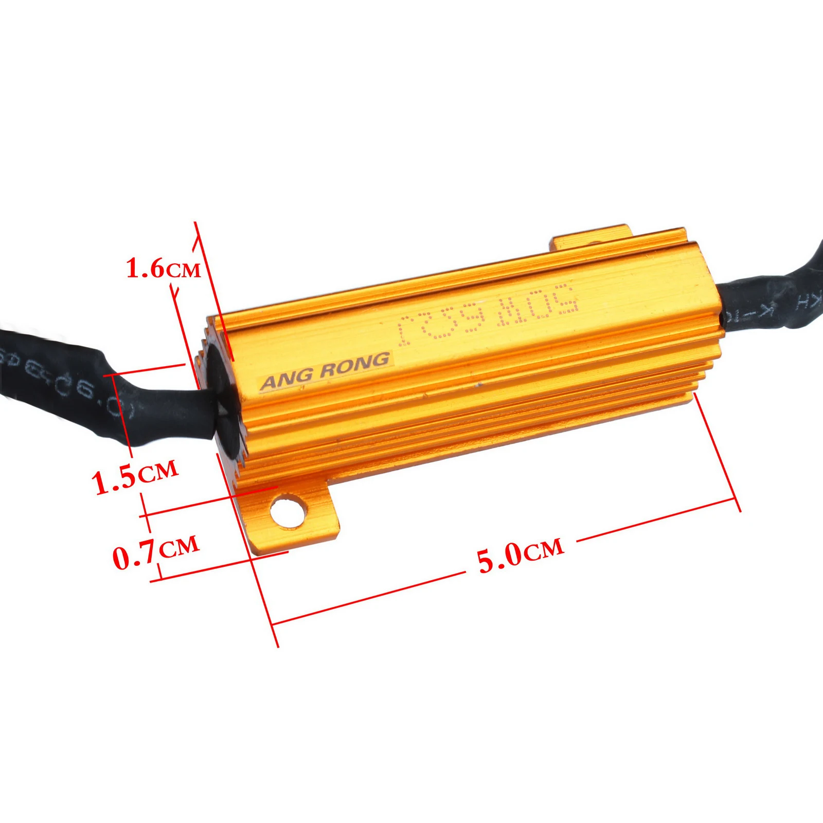 Angrong 2x H7 499 светодиодный противотуманный свет Светодиодные лампы для Авто Canbus НЕТ ОШИБОК нагрузки проводка резистора жгут