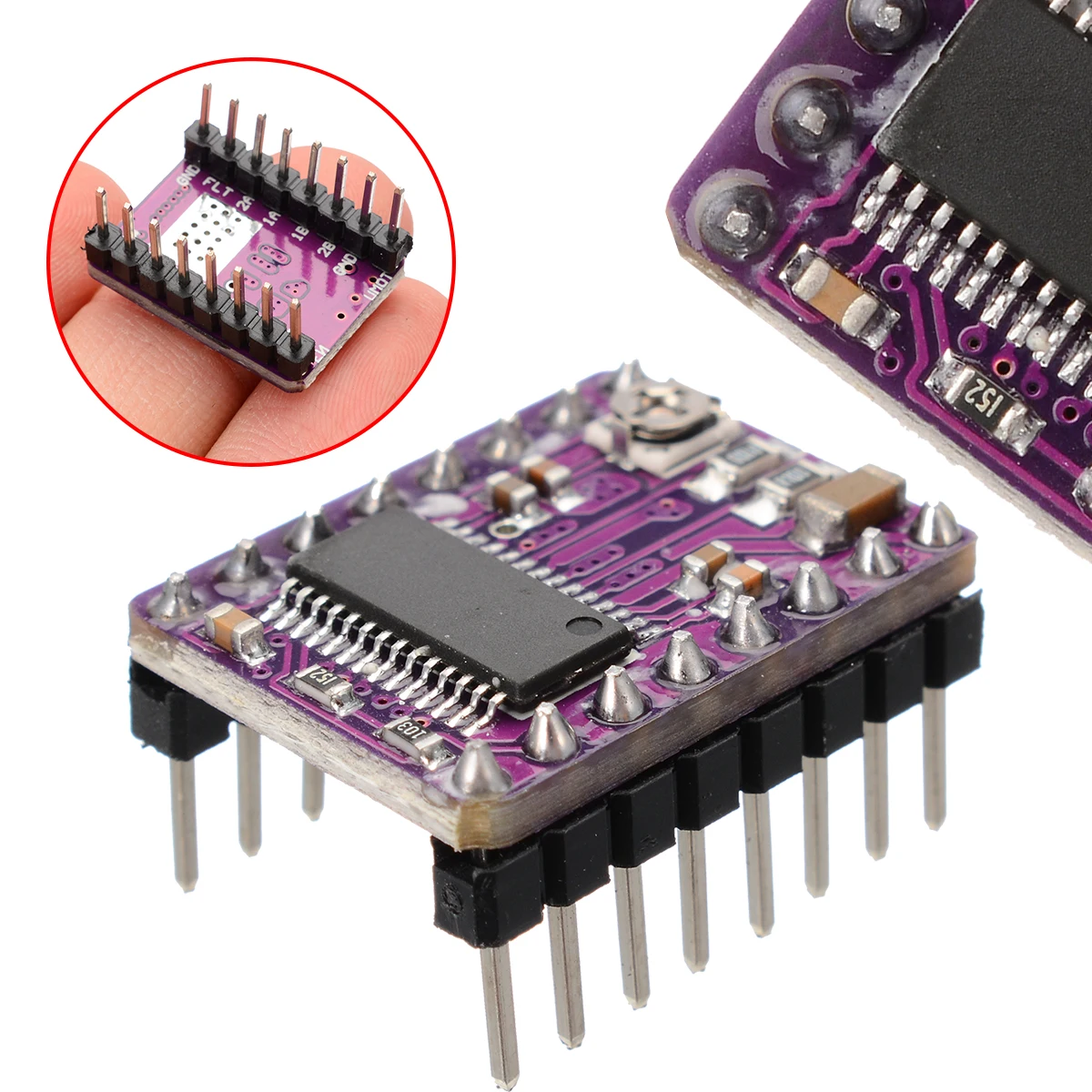 

New 5 Sets DRV8825 Stepper Motor Driver Module 3D Printer Accessories StepStick Stepper Motor Driver