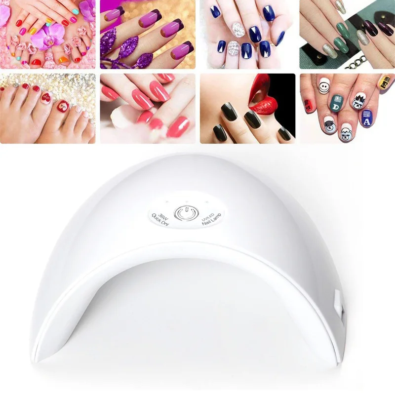 

36W USB Lamp for Manicure LCD Display Drying Nail Dryer for Nail LED UV Lamp All Gels Nail Polish Nail Art Tools