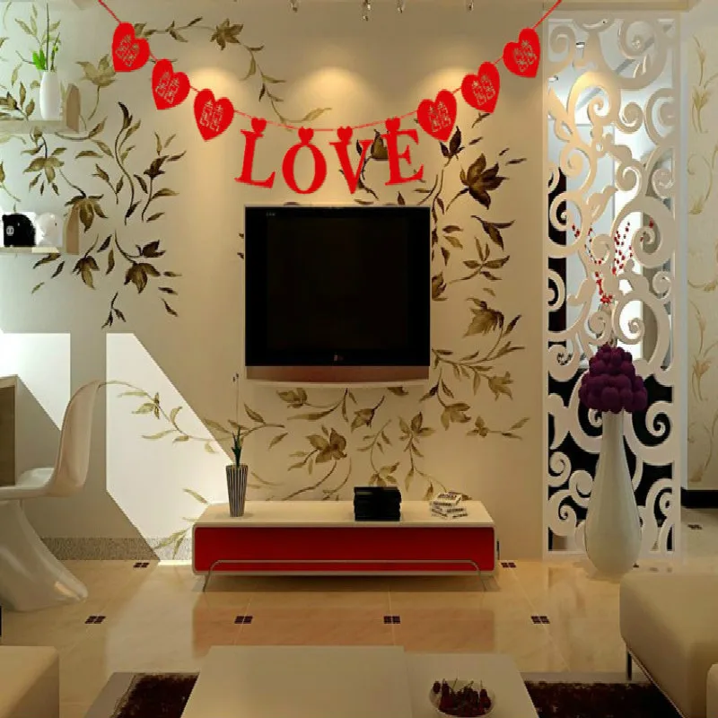 Гирлянда из нетканого материала для романтических надписей 3 м 5zSH140|decorative