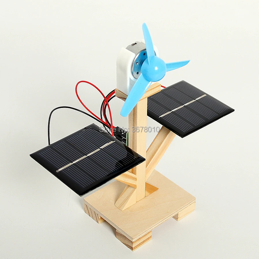 DIY Technology Invention Small Fan Creative Assembly Model Kit