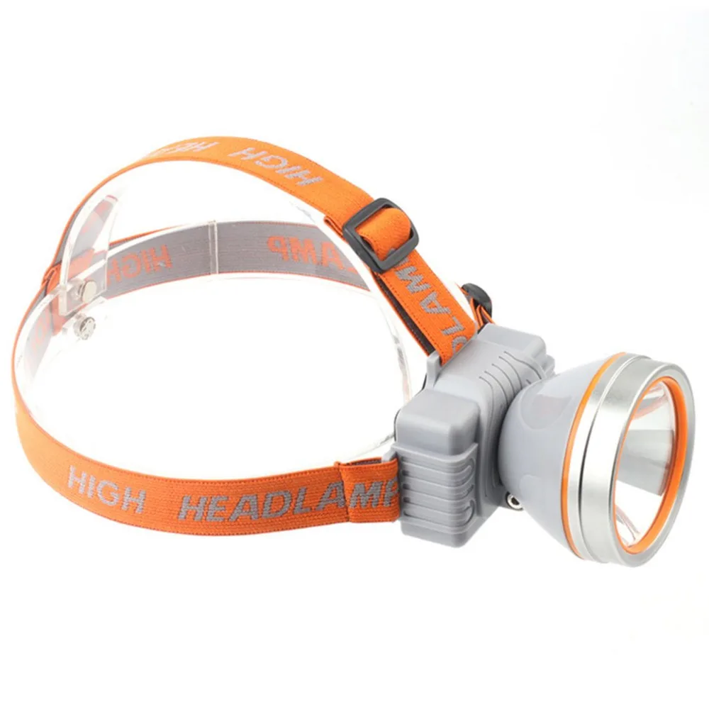 Headlamp 5W ABS Strong Light Rechargeable Headlight Head Torch Waterproof Adjustable Headband