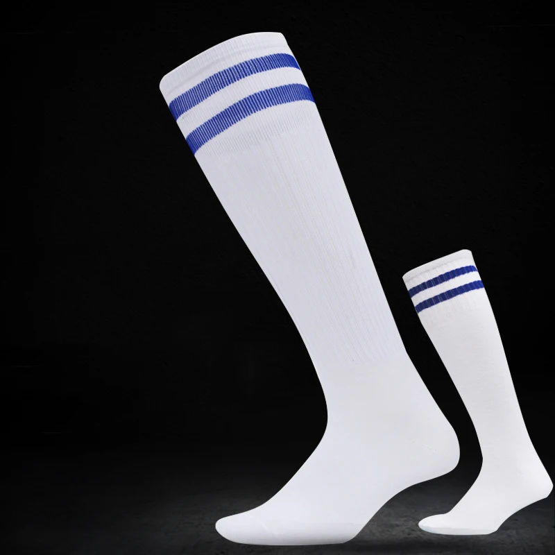 Brothock Adult children soccer socks Men stockings thin section skid training stockings summer knee socks cheer leading