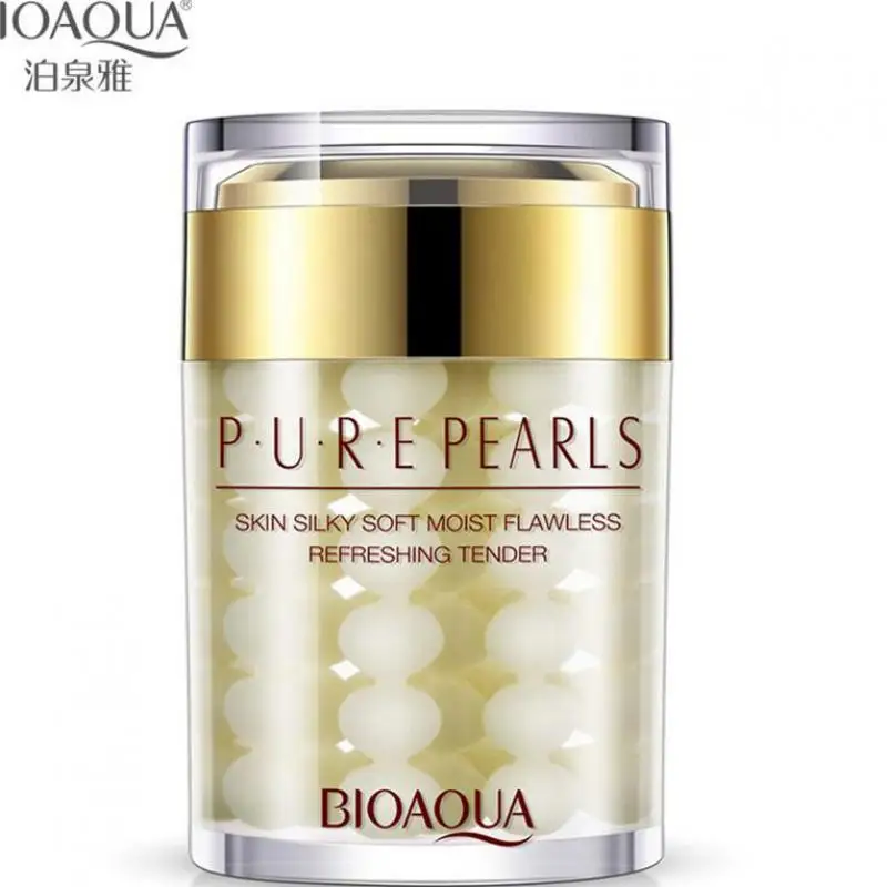 

2017 Ageless Mizon Bioaqua Brand Face Cream Pure Pearl Essence Hyaluronic Acid Moisturizing Skin Care Anti Wrinkle Mask 60g