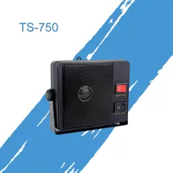 Бесплатная доставка рация TS-750 мобильный радиотелефон мини внешний микрофон Микрофон Динамик для приемопередающей радиостанции