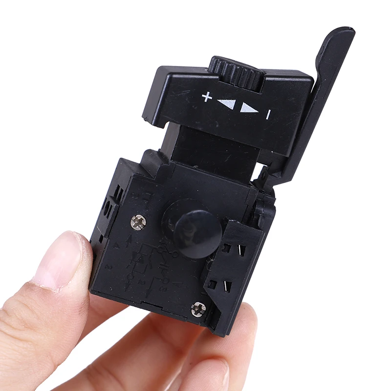  1PC FA2-6/1BEK Adjustable Speed Switch Lock on Power Electric Drill Speed Control Trigger Button Sw