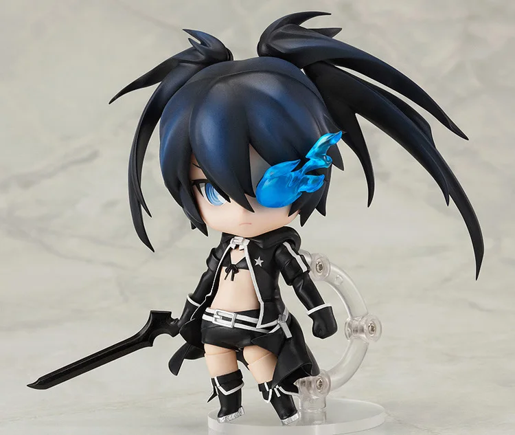 Милый " 10 см Nendoroid Black Rock Shooter#246 ТВ анимация Ver. ПВХ фигурка Модель Коллекция игрушек KT1989