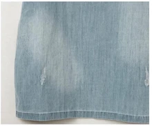 Large size 5XL Sundress Jeans Women's casual plus size vestidos embroidery beaded Denim Dresses big sizes Party Summer Dress