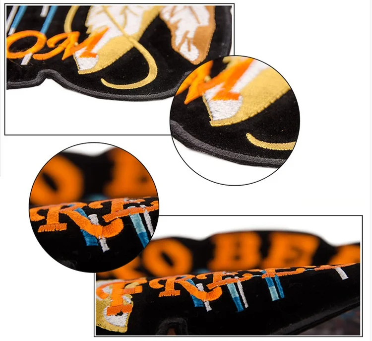 Нашивка для байкера LIVE TO RIDE Классическая Байкерская нашивка на жилет панк Череп