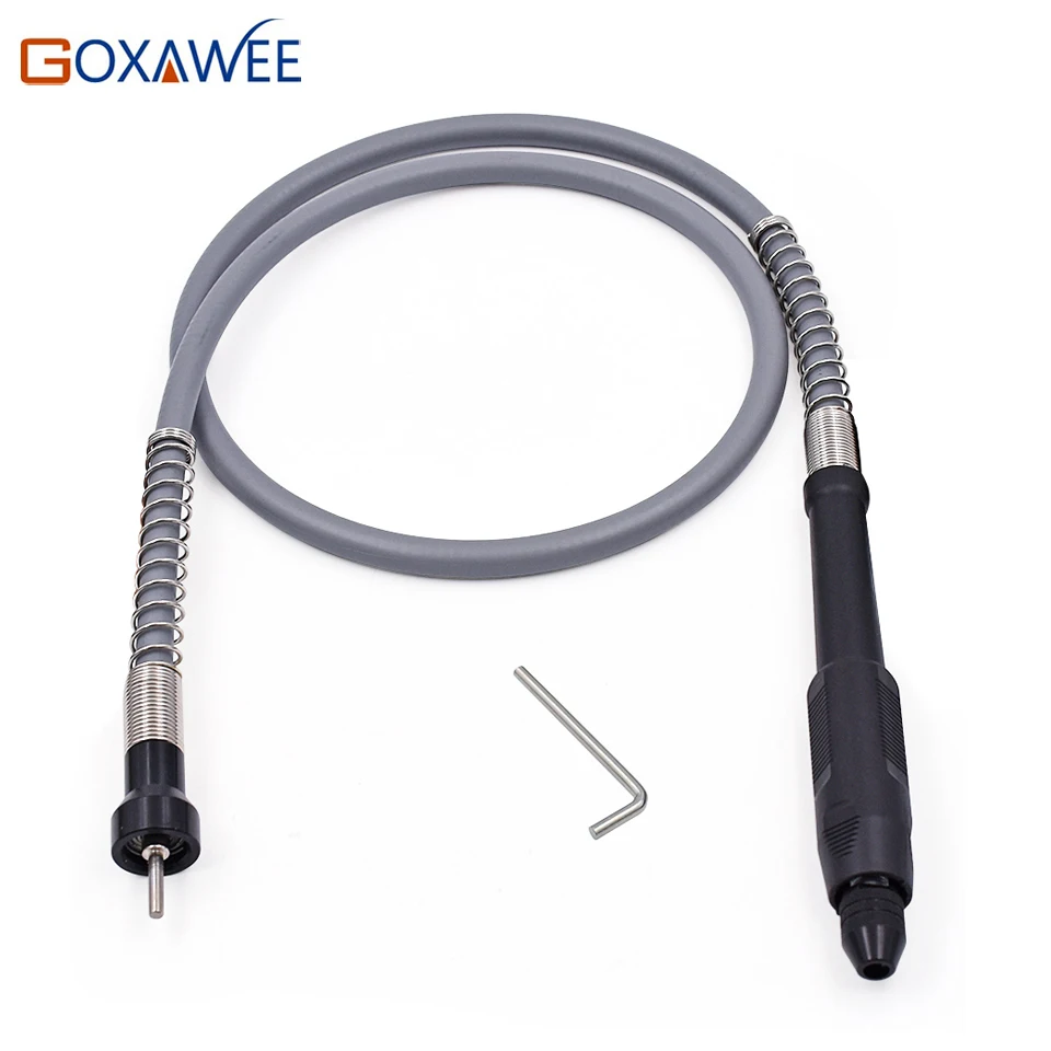  GOXAWEE Flex Shaft For Dremel Accessories Tools Dremel Flex Shaft with 8x0.75 Mini Universal Drill 