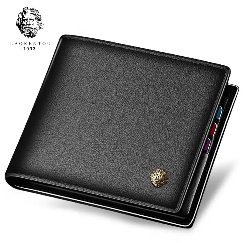<b>LAORENTOU Men's Genuine Leather</b> Business Messenger Bag ...