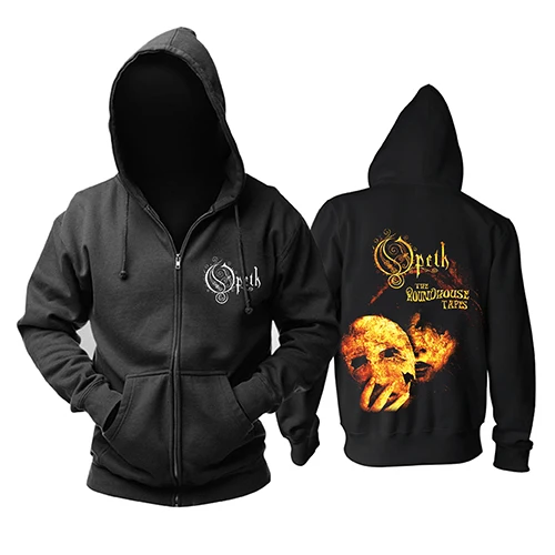 Bloodhoof Opeth The roundhouse tapes Scandanavian Death металлический топ с капюшоном Азиатский размер - Цвет: 3