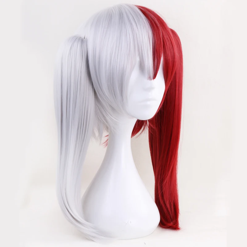 Парик My Hero Academia Todoroki Shoto карнавальный костюм Boku no женские пучки синтетических