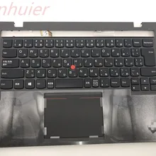 Для lenovo Thinkpad X1 углерода Упор для рук тачпад 04X6556 Японская Клавиатура в натуральном съемки