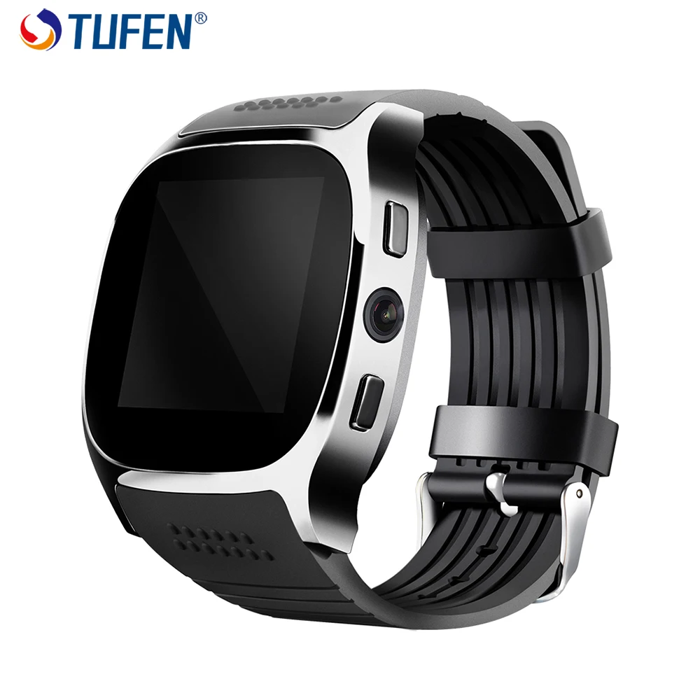 TUFEN T8 Smart Watch Phone Support SIM Card Bluetooth Call Smartwatch With Alarm Clock Calculators For