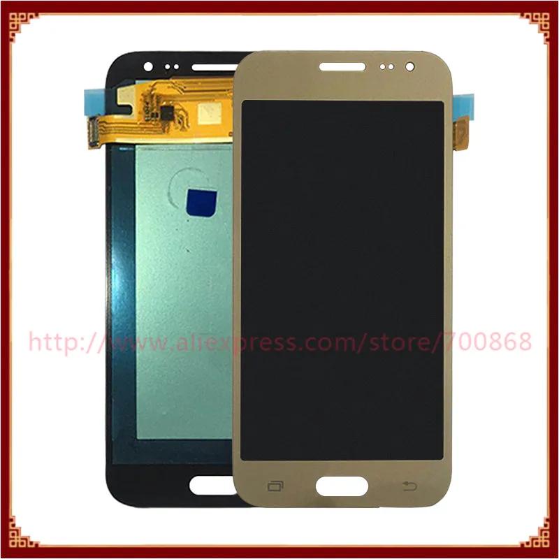 galaxy J200 lcd OLED gold-1