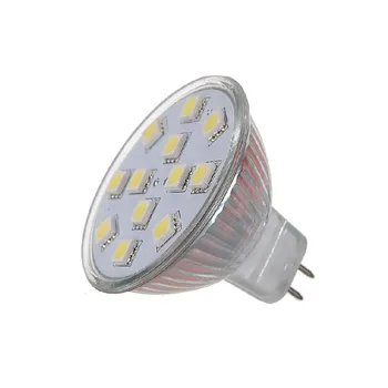 通販 3ワットledウォームホワイトledライトledランプライトMR16 GU5.3 12led 5050 188LM DC12V装飾ledスポットライト1個JTFL297-ly