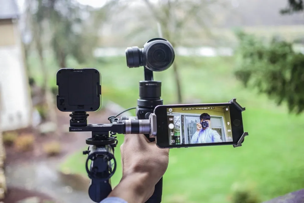 DJI Osmo Genggam Handheld 4K Camera And Stabilizer Gimbal 3 Axis Gimbal DJI Phantom 3 EMS