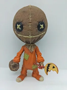 

16CM Trick 'r Treat Stylized SamTrick Or Treat Halloween PVC Figure Decoration Gift Collectible Model Toy