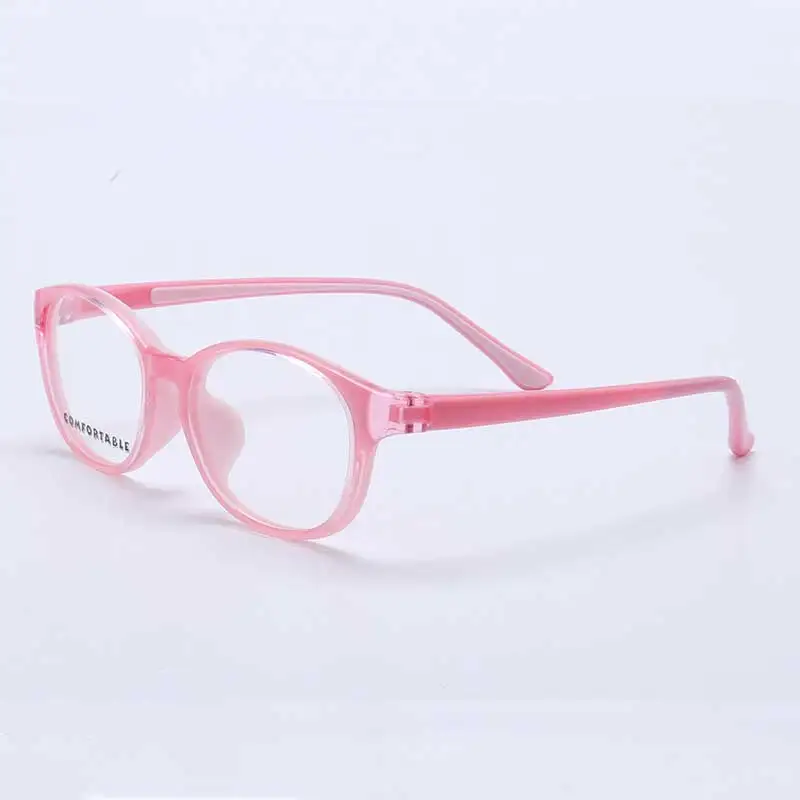 YOUTOP Kid's Anti-Blue Ray Prescription Frames Girl's Optical Eye glasses Children's Myopia Silica gel eyewear NO.8