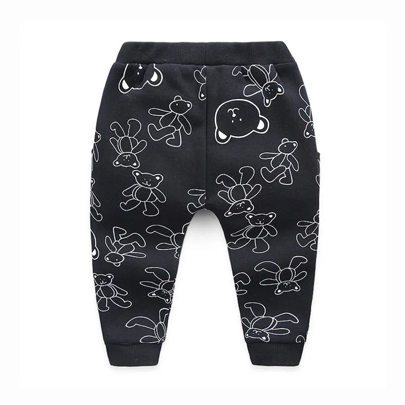 Коллекция года, зимняя детская одежда штаны для мальчиков плотные флисовые штаны-шаровары для маленьких мальчиков с акулой, Повседневные детские штаны длинные брюки
