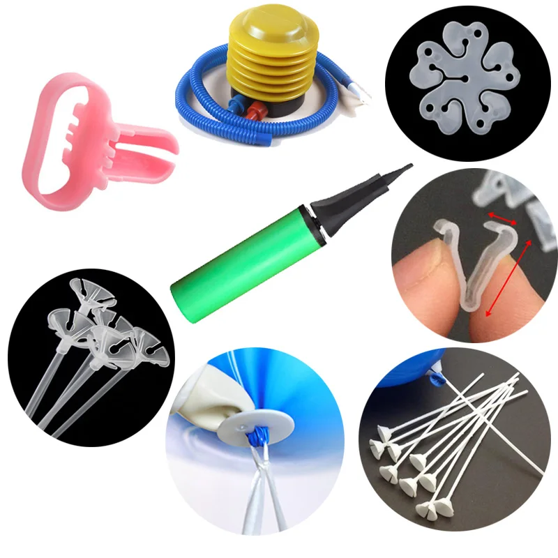 

Party Balloons Accessories Holder Baton Clips Inflator Birthday Party Ballon Gift Supplies Wedding Party Decor Balloon Supplies