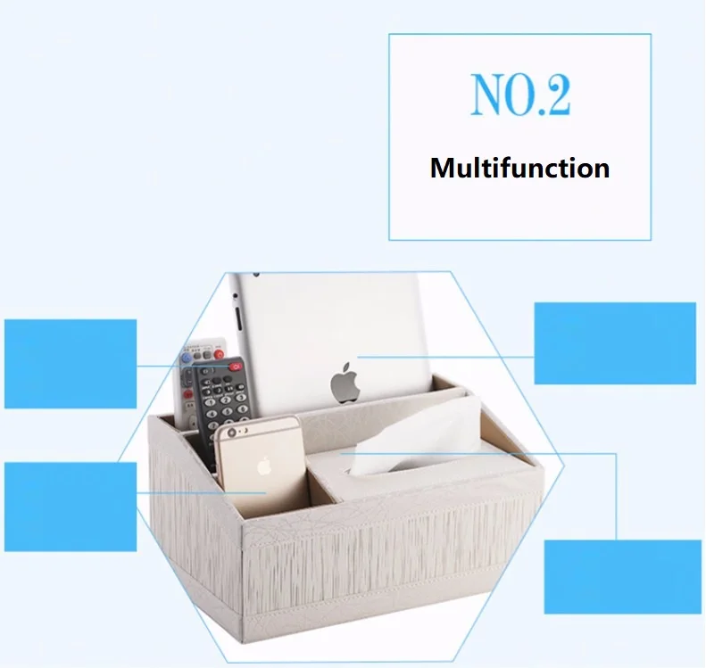 OUSSIRRO модная коробка для салфеток многофункциональный держатель для салфеток из искусственной кожи для хранения пульта дистанционного управления коробка Настольный Органайзер