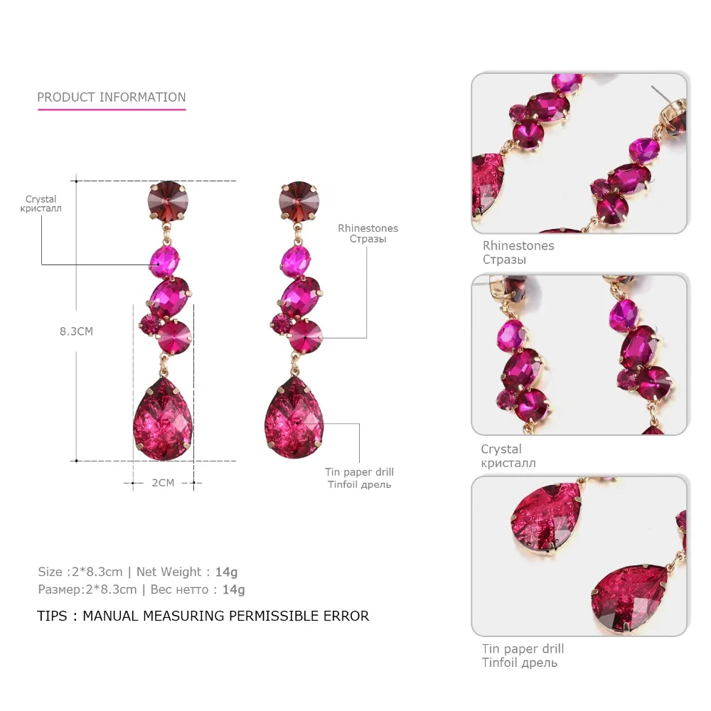 eManco-Wholesale-Luxury-Crystal-Drop-Dangle-Earrings-4-Items-for-Women-Party-Style-Fashion-Jewelry-2018 (3)