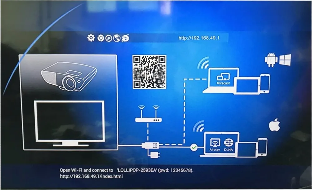 Anycast M2plus Miracast Chromecast беспроводной DLNA AirPlay зеркало HDMI ТВ-карта Wifi Дисплей M2 приемник ключа для IOS Android