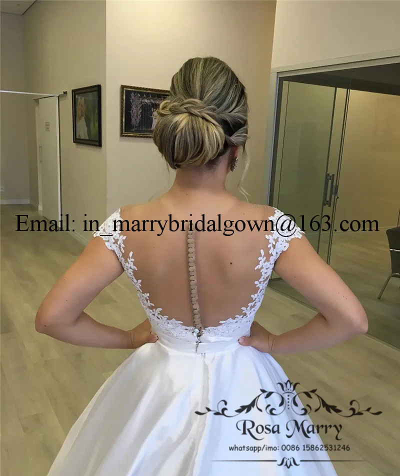 a line wedding dress (3)