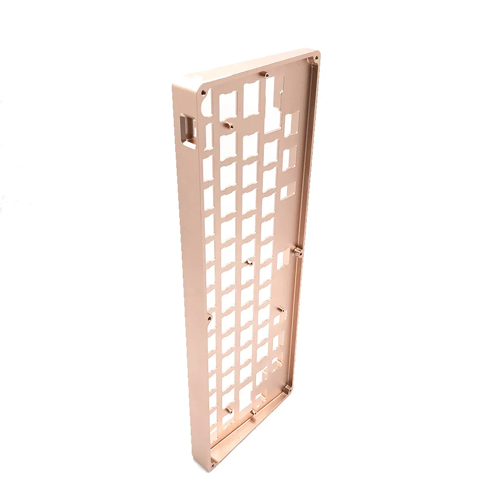 Custom Anodized High End CNC Machining 6061 Keyboard Laser Cutting Prototype Making in ShenZhen |