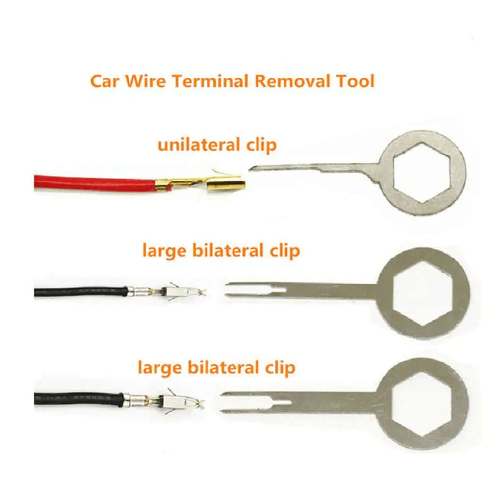 21/26/29Pcs Car Wire Terminal Removal Tool Car Electrical Wiring Crimp Connector Pin Extractor Kit Automotive Plug Picking Tool