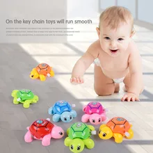 1pcs Baby Toys Mini Clockwork Tortoise Children Cute Animal Turtle Toys Baby Wind Up Toys Random Color