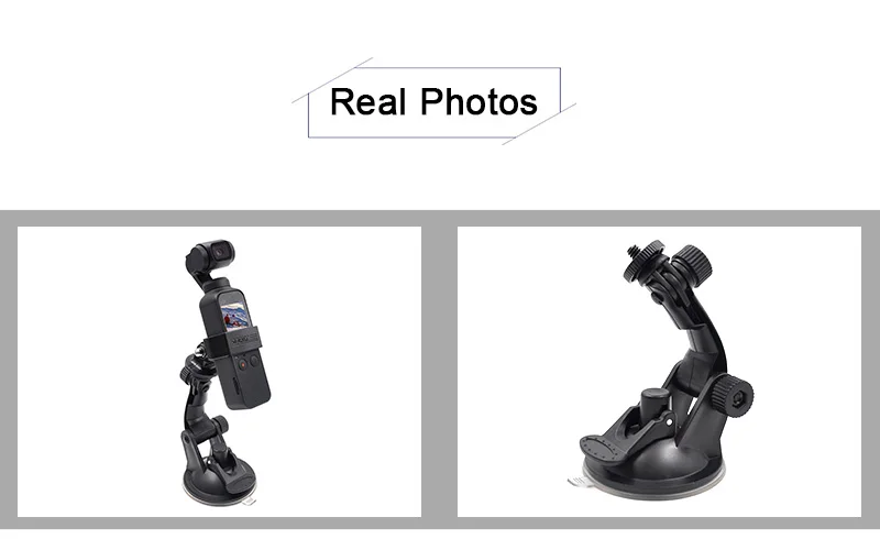 DJI OSMO карманная портативная Карданная камера Универсальная присоска крепление автомобиля/наружная и домашняя камера всасывающий держатель с креплением на присоске