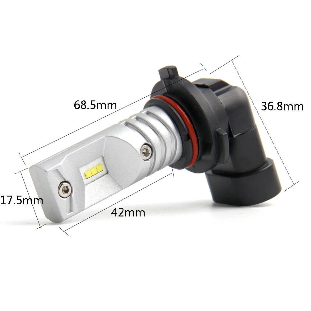 2X 80 Вт 9005 HB3 9006 HB4 комплект светодиодных фар 6000 К Автомобильные светодиодные
