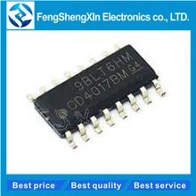 10 pçs/lote CD4017BM HEF4017BT CD4017 HCF4017 SOP-16 CMOS CONTADOR/DIVIDERS IC