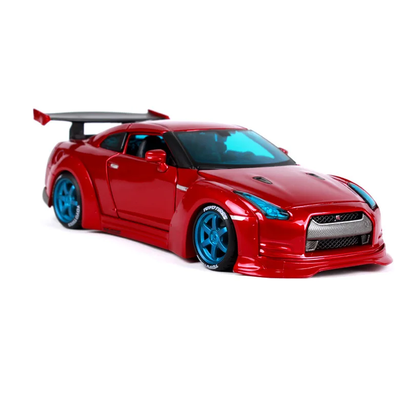 Модель автомобиля Maisto 1:24 Nissan GTR из сплава в стиле ретро декоративная коллекция