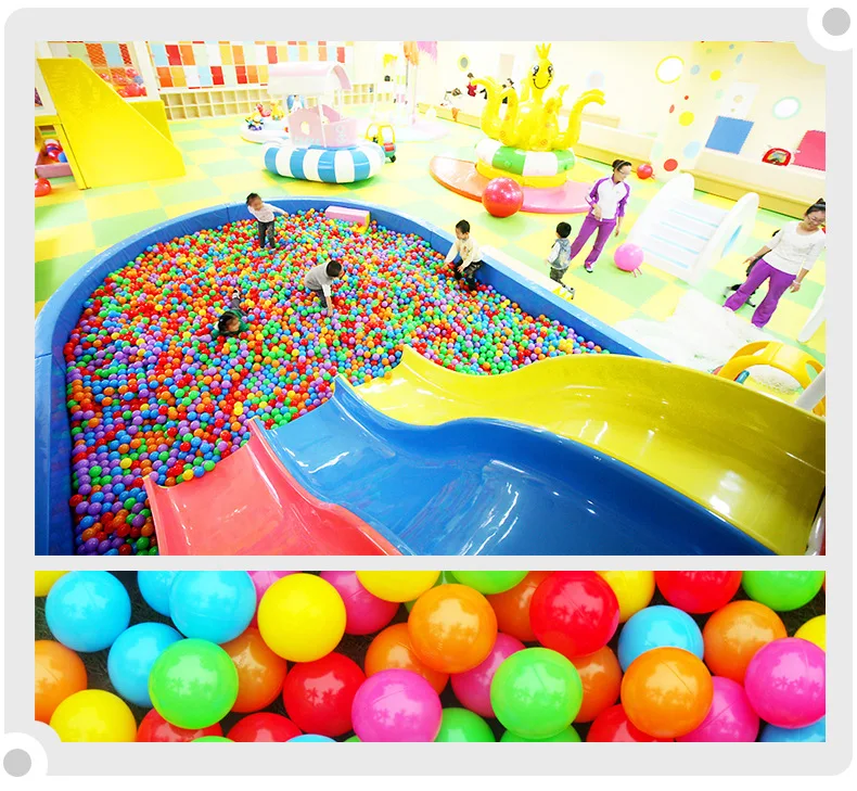 50PCS PE Ocean Balls For Kid Tents Playhouse