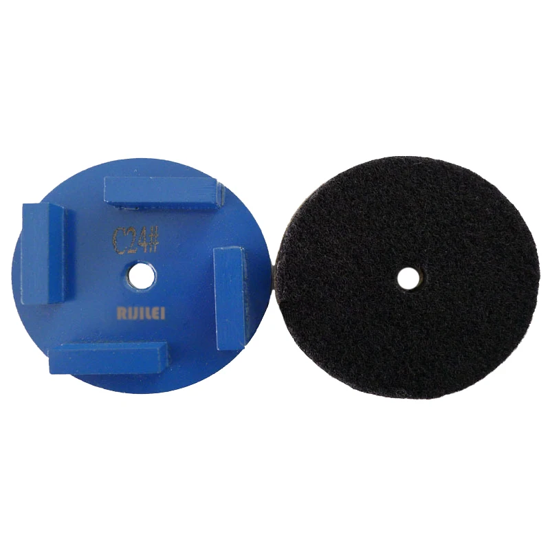 RIJILEI 12 PCS/Set Diamond grinding disk Diamond Grinding Wheel for Concrete Floor Polishing Marble Grinding shoes V30B