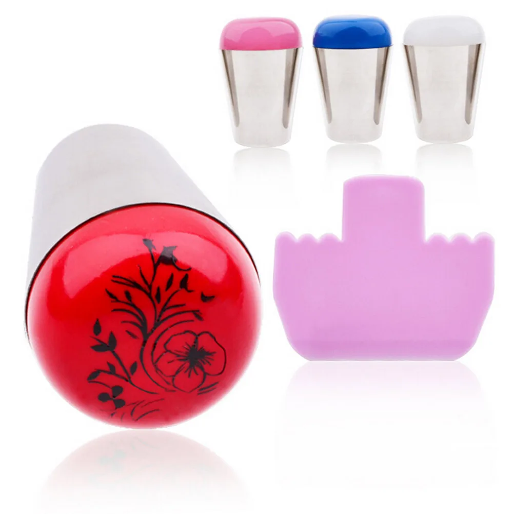

Professional Nails Stamp Stamping Tools 4CM Silicone Refill Marshmallow Big Jumbo Nail Art Stamper
