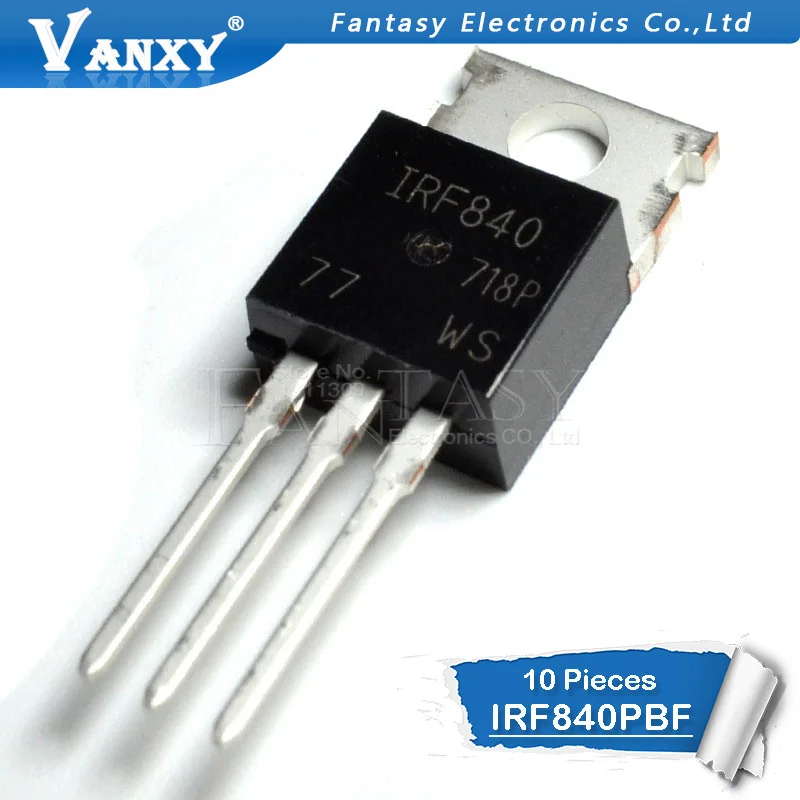 10 шт. IRF840 К 220 IRF840PBF TO220 новое и оригинальное IC-in ...