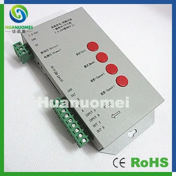 4 клавиши WS2801/WS2811/LPD6803 rgb контроллер светодиодной ленты T1000 2048 пикселей|t1000