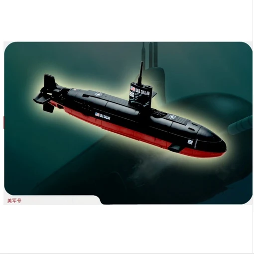 US $152.00 educational RC toys rc submarine 1300011 38CM large 6CH remote control boat electric boat toy remote control toy model gift