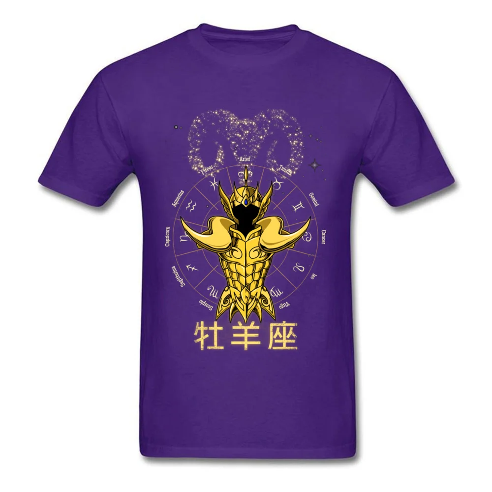 ARIES Mother Day Pure Cotton O Neck Tops & Tees Short Sleeve Casual Sweatshirts Prevalent Casual T-Shirt Drop Shipping ARIES purple