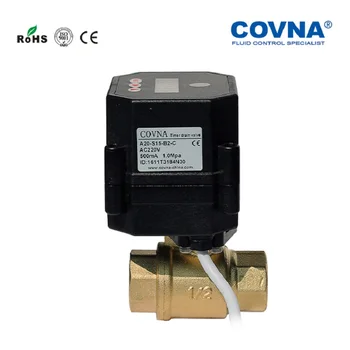 

DN25 DC24V Electric Time control Brass 2 pc ball valve Female thread